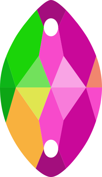 DIAMOND Rainbow Rose / LS-DSRR