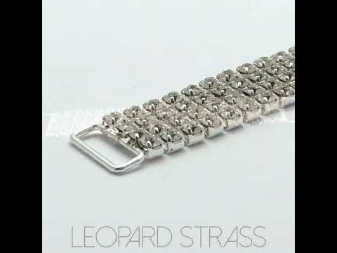 Bikini Connector - BC8 Crystal + Silver