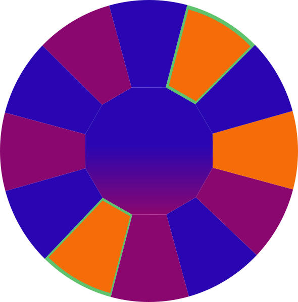 Rainbow Blue : Classico