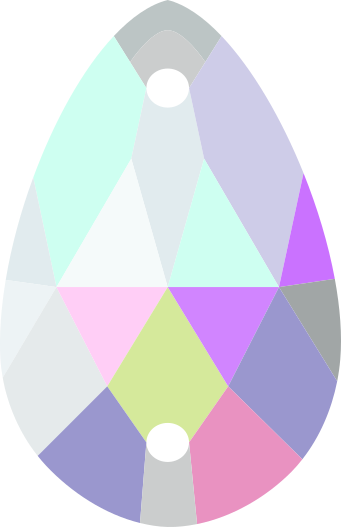 TEARDROP Crystal AB / LS-TDAB