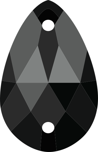 TEARDROP Jet Black / LS-TDJB