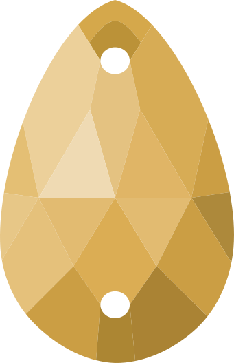 TEARDROP Peach Gold / LS-TDPG