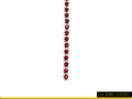 Rhinestone Cup Chain - Siam LT