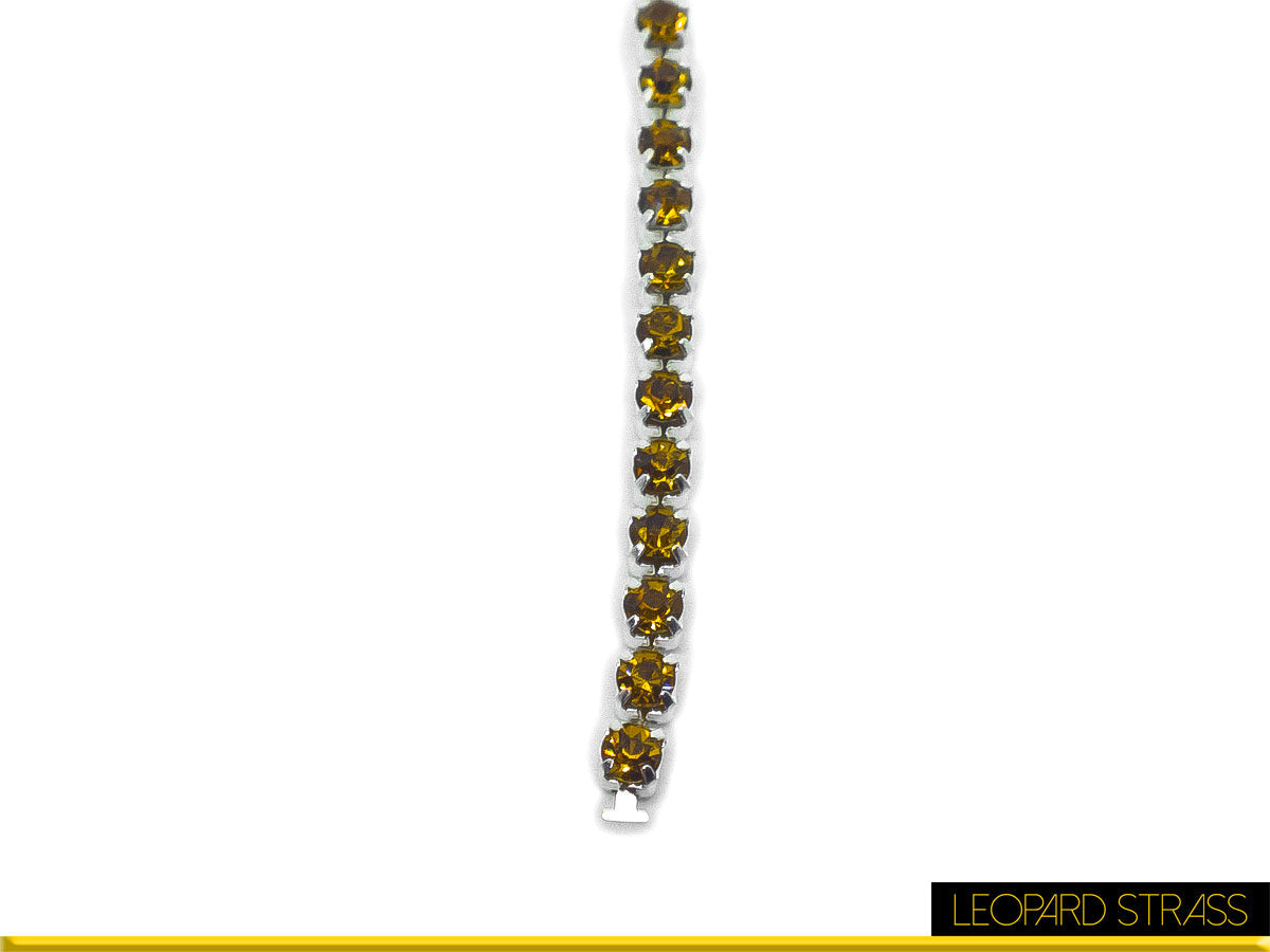 Rhinestone Cup Chain - Topaz LT